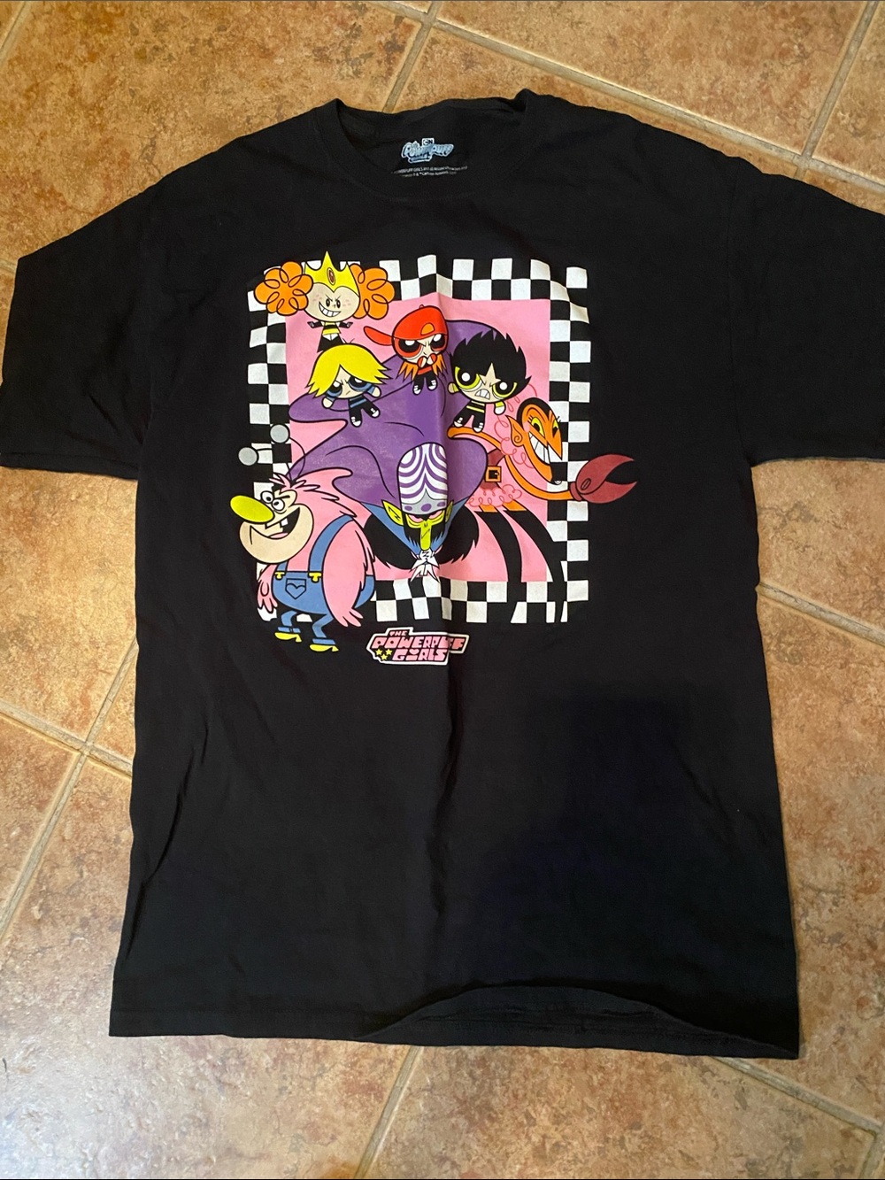 The Powerpuff Girls Black Graphic Tee - Women’s Sz M